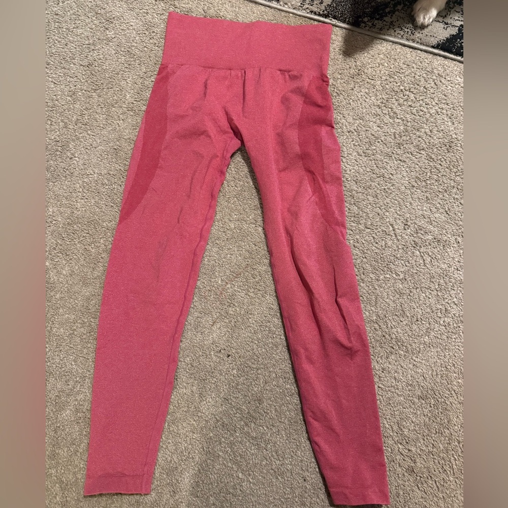 NVGTN crimson contour seamless leggings M - Picture 2 of 4